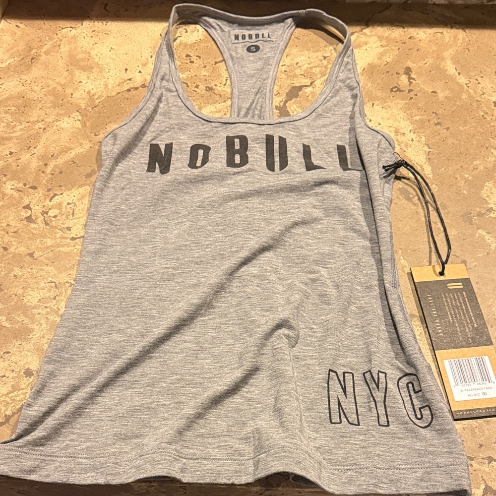 NOBULL Women's Gray NYC Tank Top